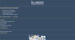 Desktop Screenshot of m.icmore.de
